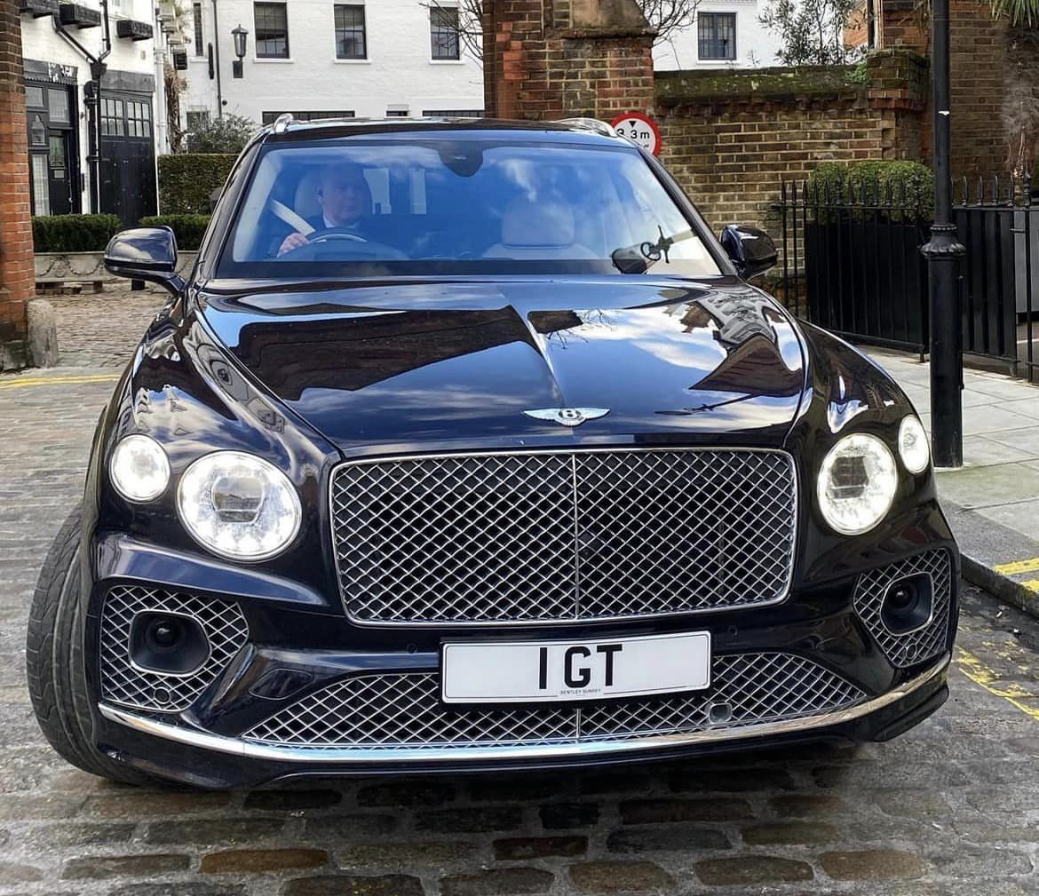 UK Number Plate 1 GT