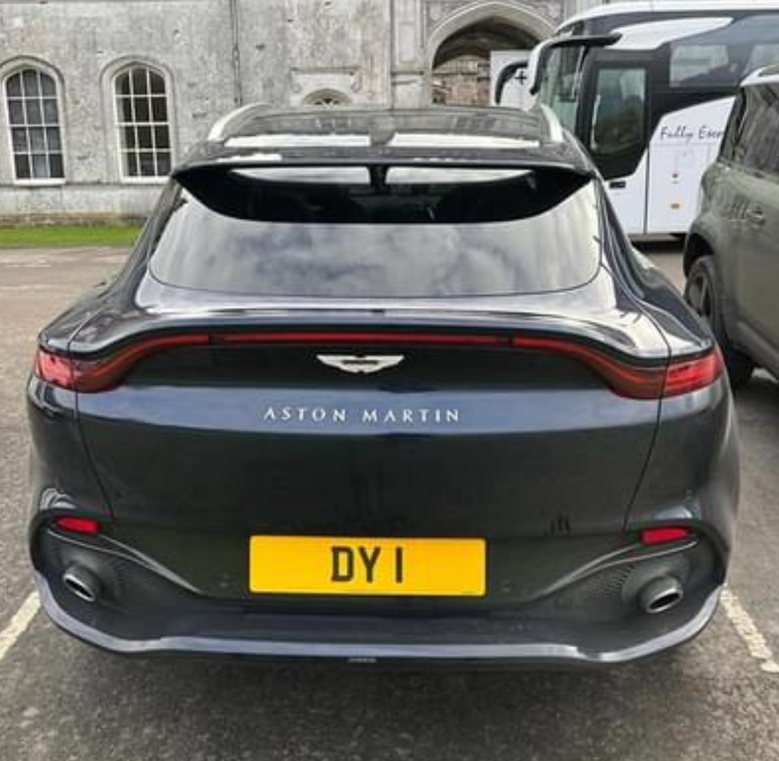 DY 1 UK Number Plate