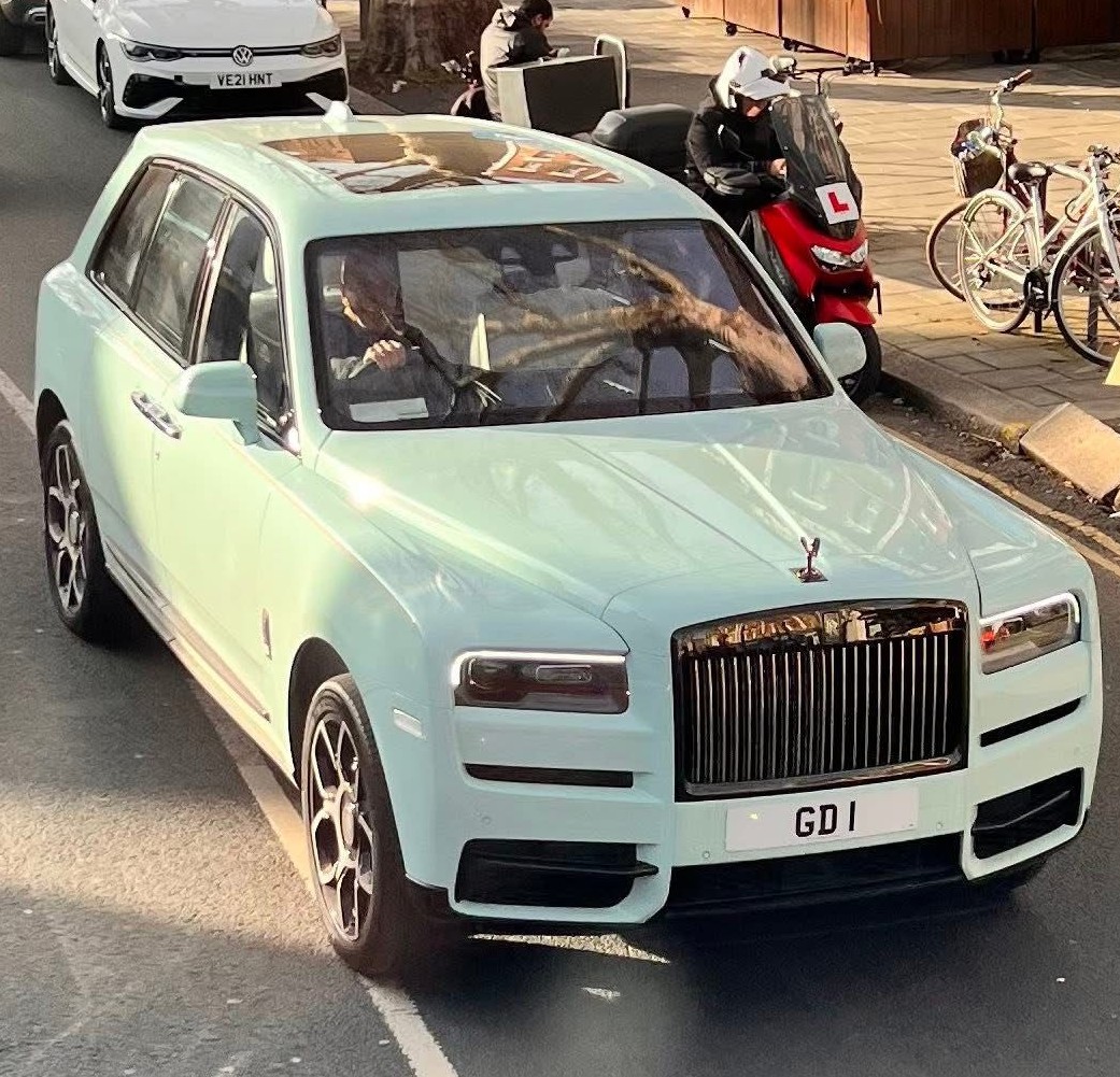 UK Number Plate GD 1