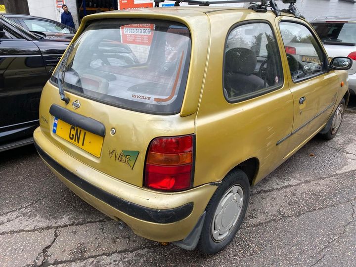 UK Number Plate GN 1