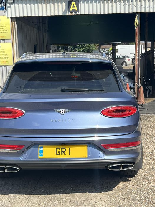 UK Number Plate GR 1